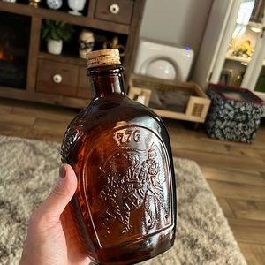 Vintage Log Cabin 1776 Bottle